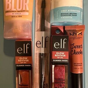 ELF And NYX New And Unused Makeup Bundle
